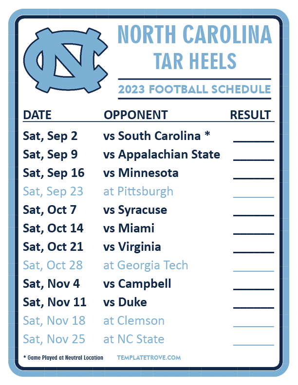 Nc State 2024 Football Schedule Image To U