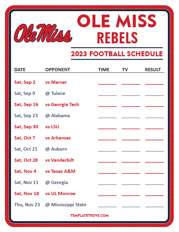 Ole Miss 2024 2025 Calendar Eadie Marylin