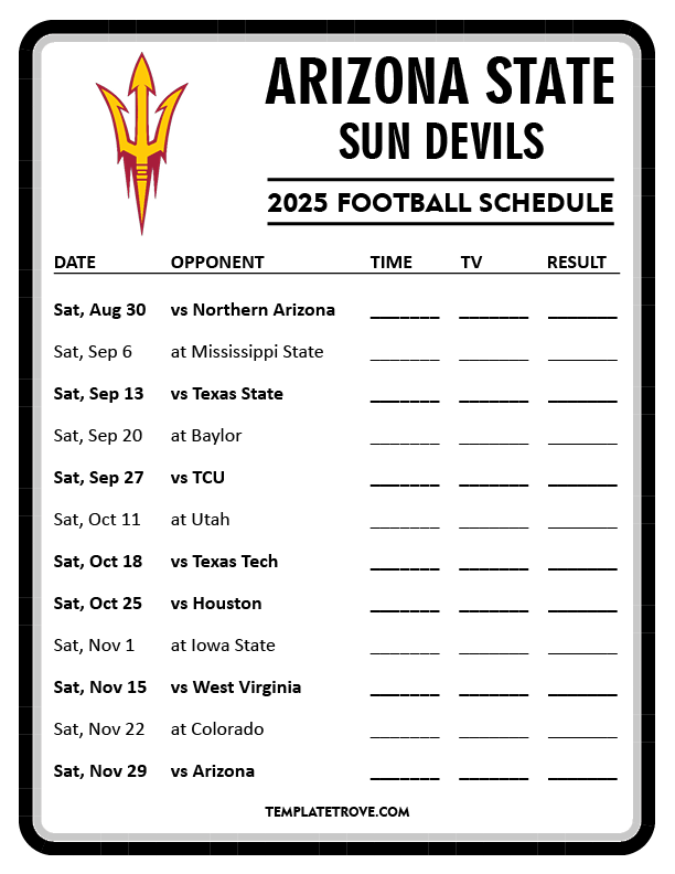 thumbnail image 2 of 2025 Onit Arizona State Sun Devils Football Trading Card – Pick Your Player! Base/Insert 2 of 3
