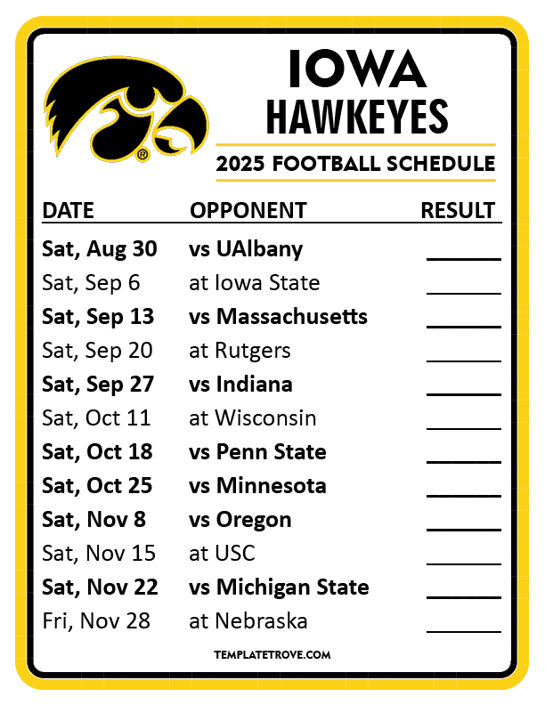 2025 Oregon State Football Schedule