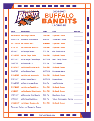2026-2027 AJHL Schedules