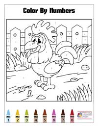 Coloring By Numbers Coloring Pages 20 - Colored By