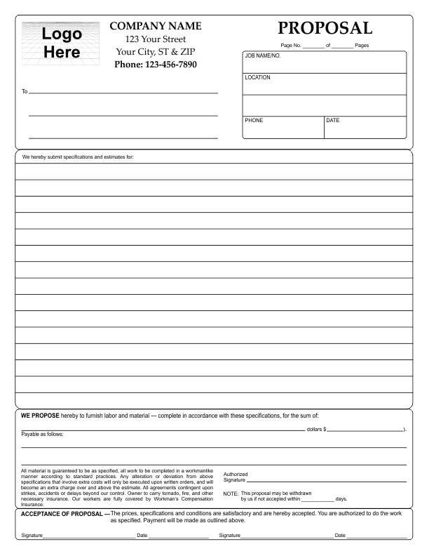proposal-template-one-page