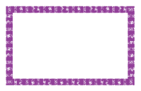 Purple Grunge Border - Half Sheet Size