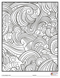 Relaxing

 Coloring Pages for Adults 6 - Colored By