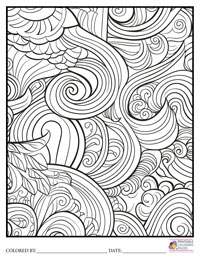 Relaxing

 Coloring Pages for Adults 9 - Colored By