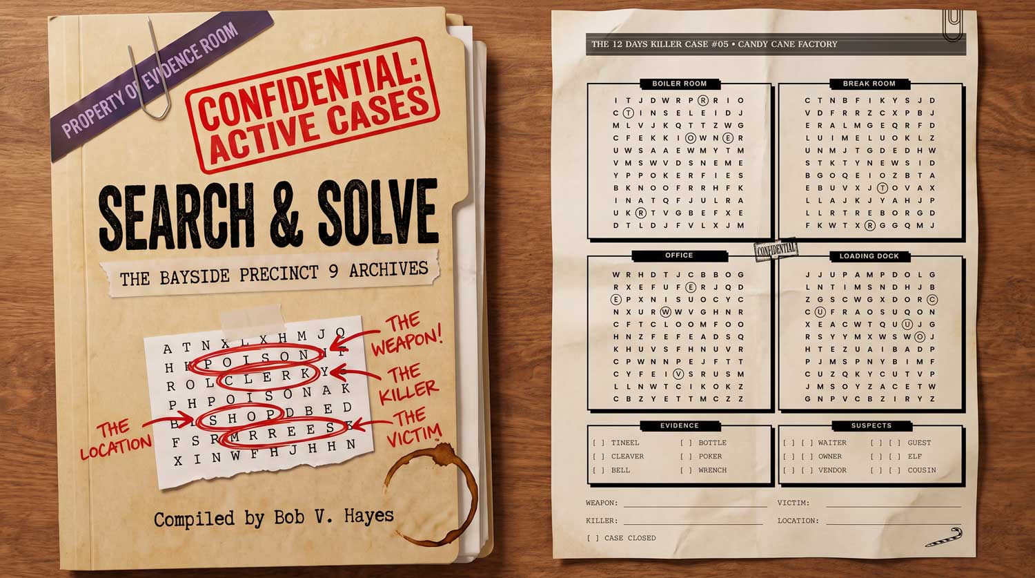 Search & Solve Word Search Puzzles Series