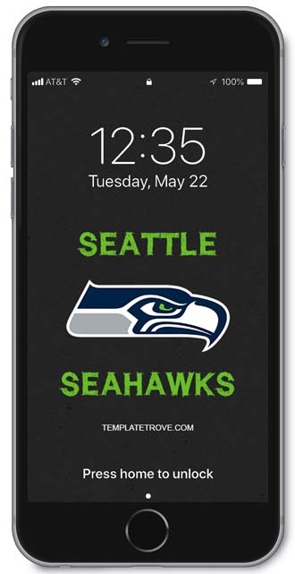 Seattle Seahawks Lock Screen 2