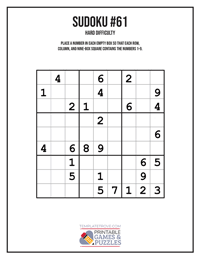 Sudoku Hard #61