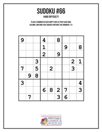 Sudoku Hard #66