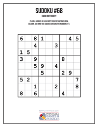 Sudoku Hard #68