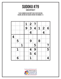 Sudoku Hard #79