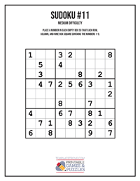 Sudoku Medium #11