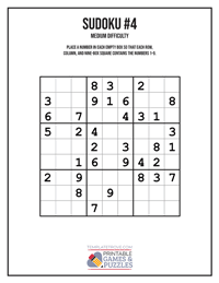 Sudoku Medium #4