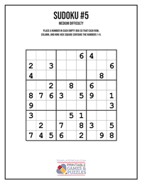 Sudoku Medium #5