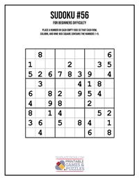 Sudoku for Beginners #56