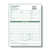 Work Order Forms